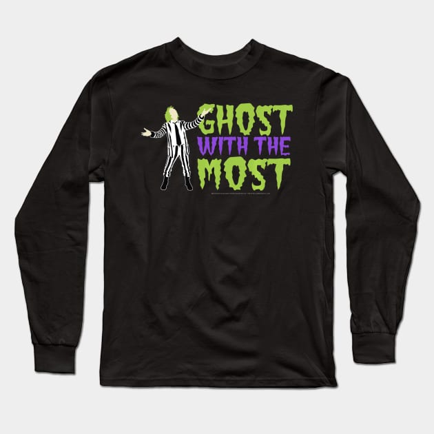 Beetlejuice Long Sleeve T-Shirt by fmidgleystrand